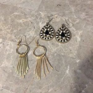 Two pair of Forever 21 Earrings